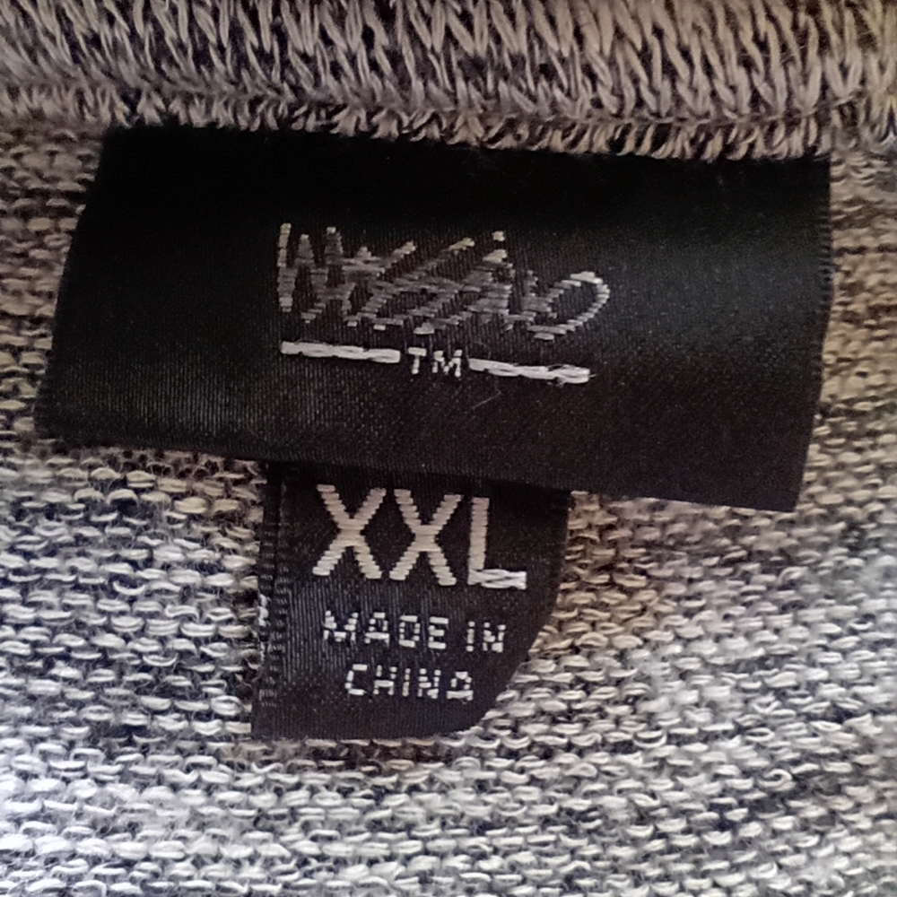 MOSSIMO Casual Heather Gray Maxi T-Shirt Dress 2XL Polyester Rayon Spandex Gray - Picture 3 of 4